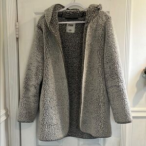 PINK Victoria's Secret Charcoal Teddy Jacket